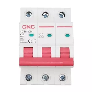 Miniature Circuit Breaker HiSmart NV821525 3‑pole 16A C‑curve
