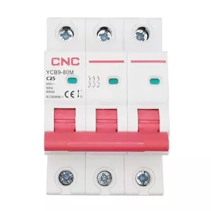 Circuit breaker HiSmart NV821549 3P 25A Class C 6kA