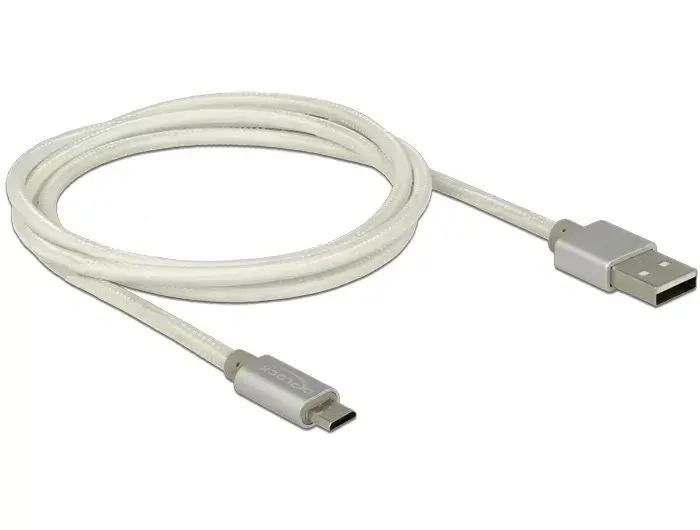 USB kabelis DeLOCK 1m USB 2.0-A/USB 2.0 Micro-B Photo 2