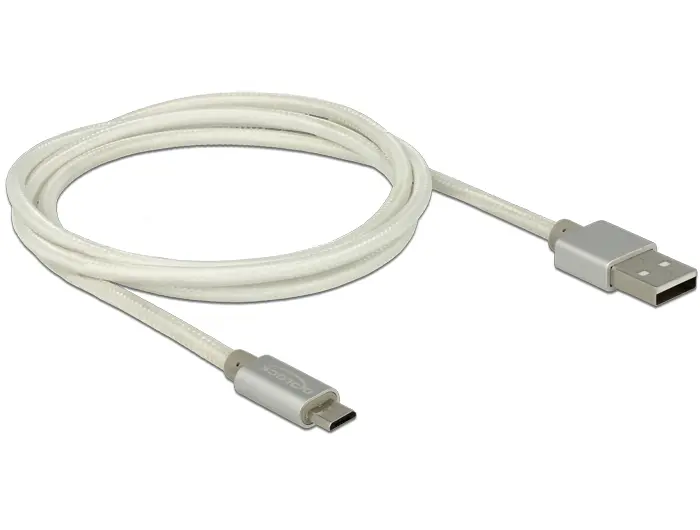 DeLOCK 83916 USB 2.0 Cable USB A to Micro-USB B 1m Photo 2