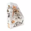 Magazine Rack HERMA Stehsammler Katzen A4 Yellow Photo 5