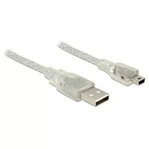 USB Cable DeLOCK 0.5m USB2.0-A to Mini-B