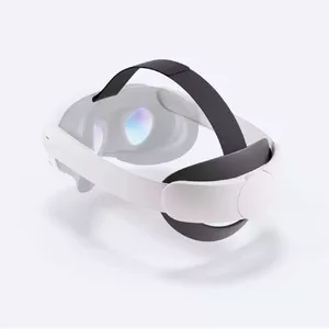 META Quest 3 Elite strap Siksna Melns, Balts Audums, Plastmasa, Silikons