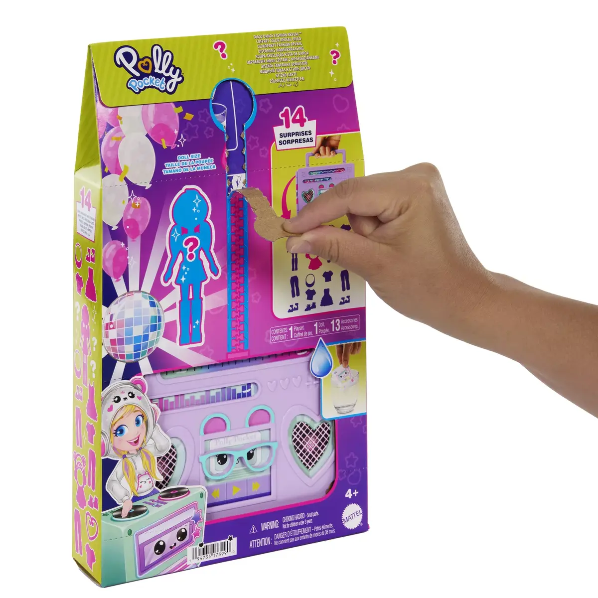 Polly Pocket Disco Dance Fashion Reveal — MATTEL komplekts Photo 5