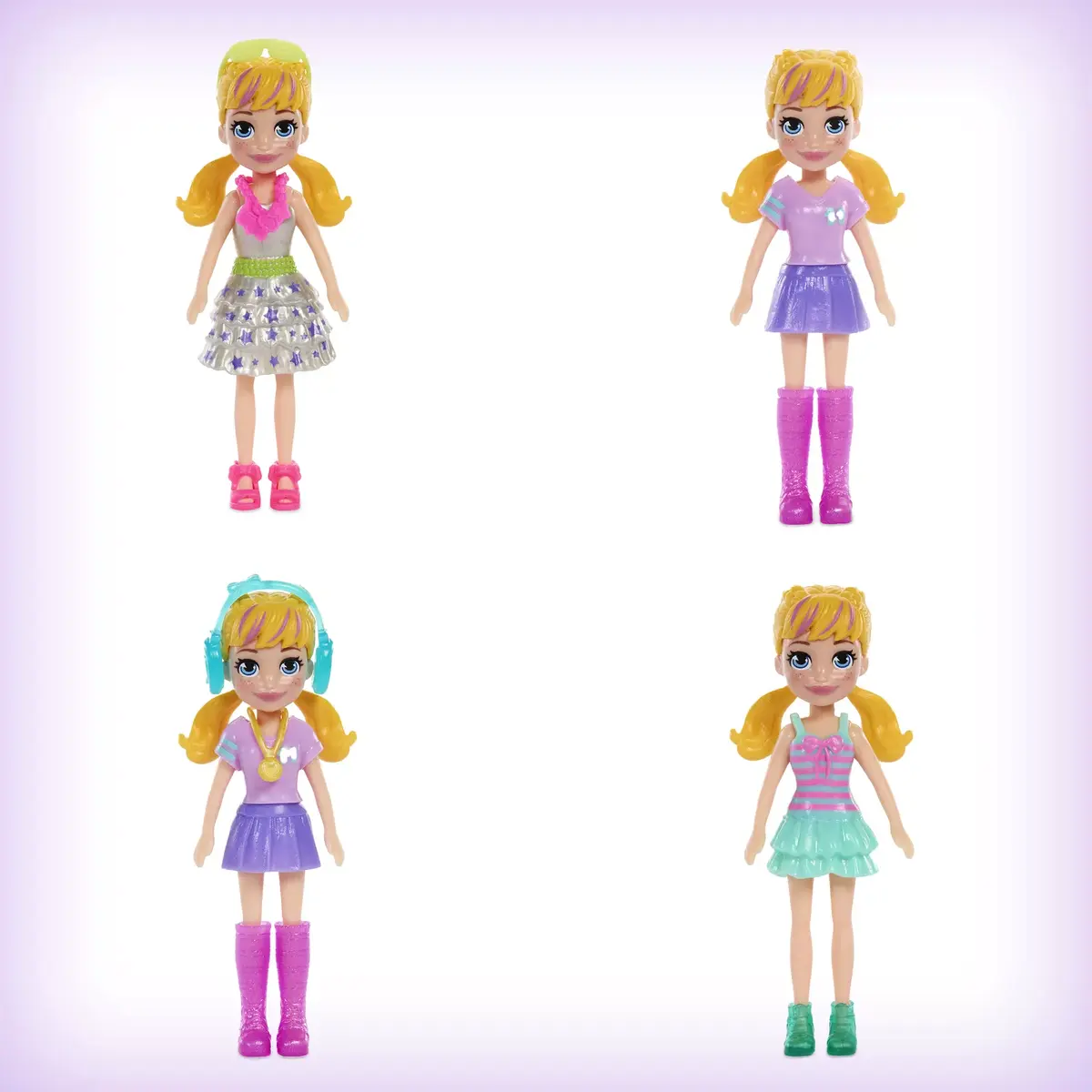 Polly Pocket Disco Dance Fashion Reveal — MATTEL komplekts Photo 9