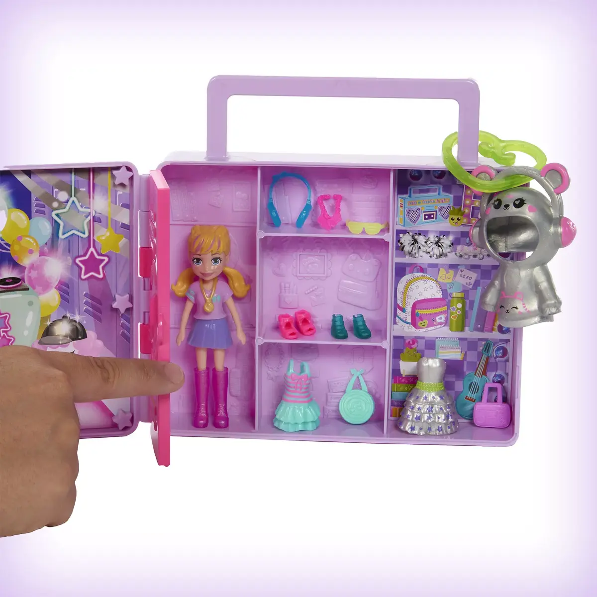 Polly Pocket Disco Dance Fashion Reveal — MATTEL komplekts Photo 10