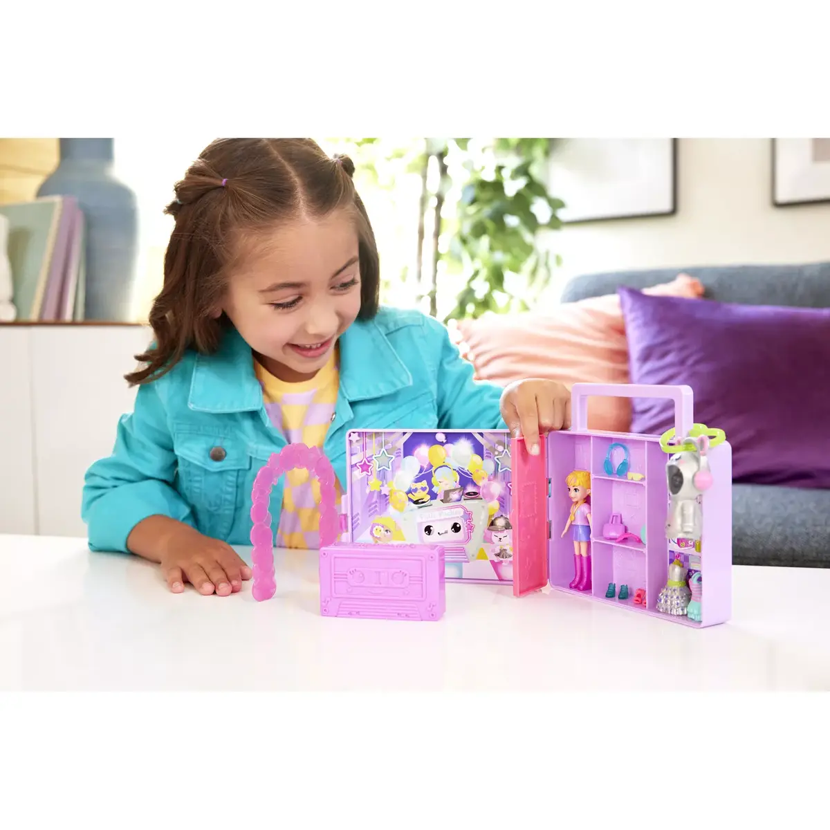 Polly Pocket Disco Dance Fashion Reveal — MATTEL komplekts Photo 14