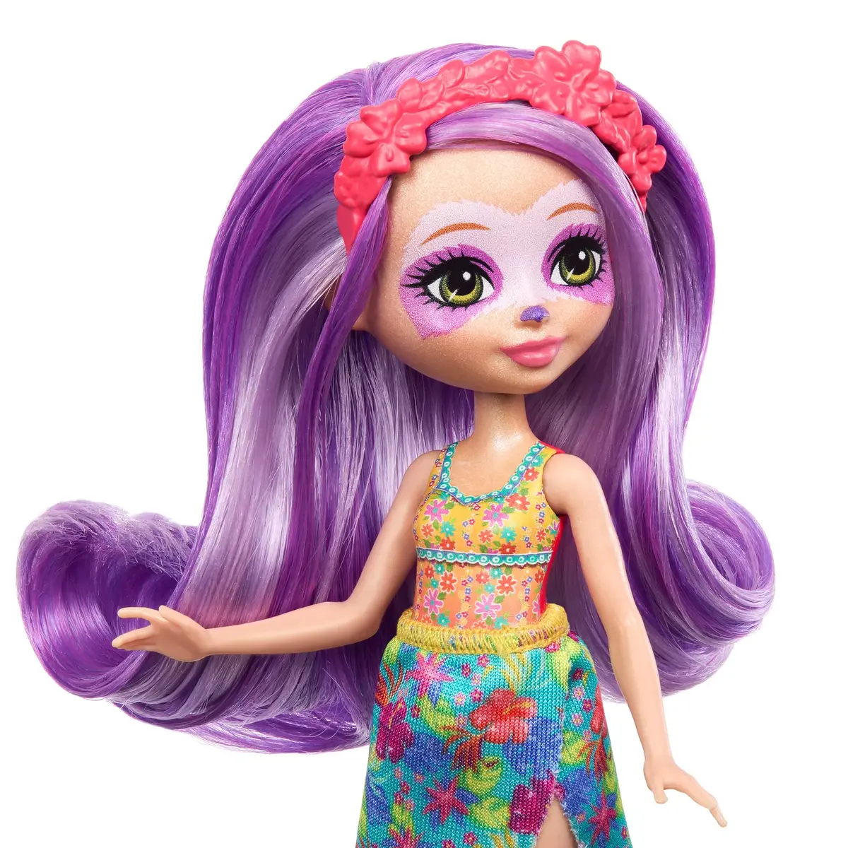 MATTEL Enchantimals Sunshine Beach Sabindra Sloth & Tang lelle Photo 3