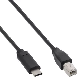 InLine USB 2.0 Cable USB-C male USB-B male black 5m