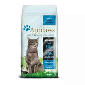 Сухой корм для кошек Applaws Adult Ocean Fish с лососем 1,8 кг — для взрослых, 30% белка, 14,5% жира