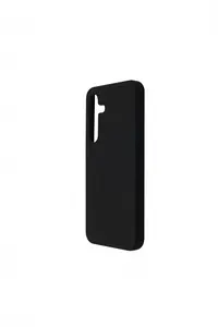 Phone case just must Silicone Case for Samsung Galaxy S24 — Black, Slim Lightweight