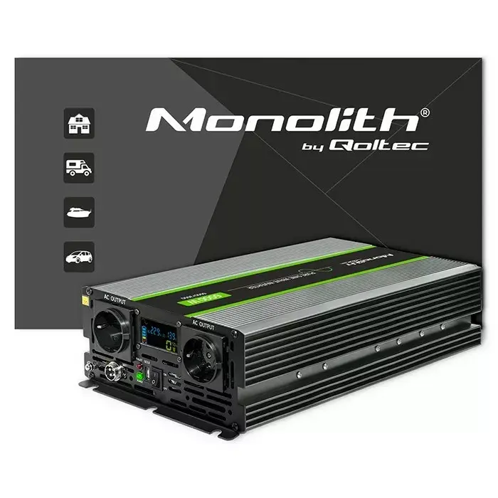 Инвертор QOLTEC 51923 3000 Вт чистая синусоида Photo 14