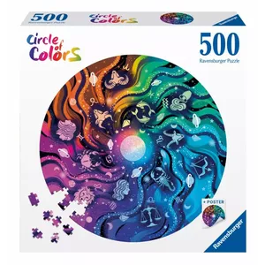 Пазл Ravensburger Circle of Colors 500 шт, ширина 520 мм, возраст 12+