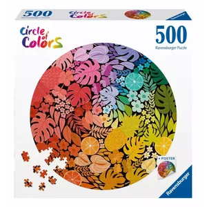 Пазл 500 элементов Ravensburger — Paleta kolorów Tropiki