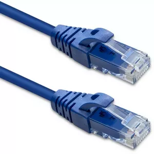 Patchcord cable QOLTEC 54534 2xRJ45 UTP CAT6 5m Black
