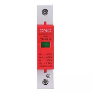 Устройство защиты от перенапряжений HiSmart NV821686 1P класс B 30–60 кА 385VAC