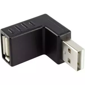 USB adapter Renkforce 29212C30 — USB Type A male (angled) to USB Type W 2.0, 5V 0.5A