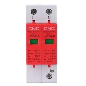 Устройство защиты от перенапряжений HiSmart NV821693 2P Class B 30–60 kA 385 VAC