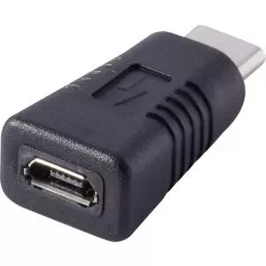 USB 2.0 adapter Renkforce 29212C85 — 1x USB-C to USB-A / 1x Micro-B port