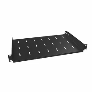 19" Rack Shelf Stalflex S-RSF19-1U-300B — 1U height, 300 mm depth, black