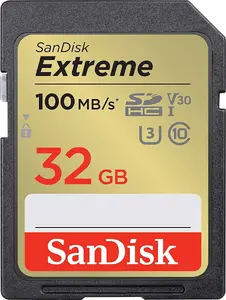 SD memory card SANDISK Extreme SDSDXVT-032G-GNC 32GB Class 10 UHS-I U3 V30