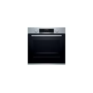 Bosch HBG5370S0 krāsns 71 L 3400 W A Melns, Nerūsējošs tērauds