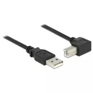 DeLOCK 0.5m, USB 2.0-A / USB 2.0-B USB kabelis 0,5 m USB A USB B Melns