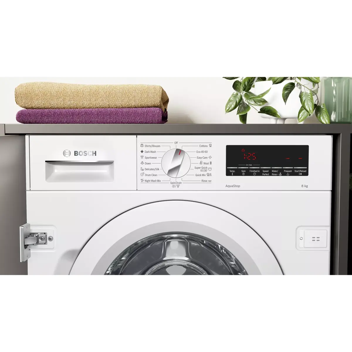 Iebūvējamā veļas mašīna Bosch Serie 8 WIW28542EU Photo 7