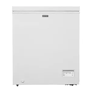 Chest Freezer MPM MPM-145-SK-10E/N, 142 L, R600a, LED light, lock, 705×545×845 mm