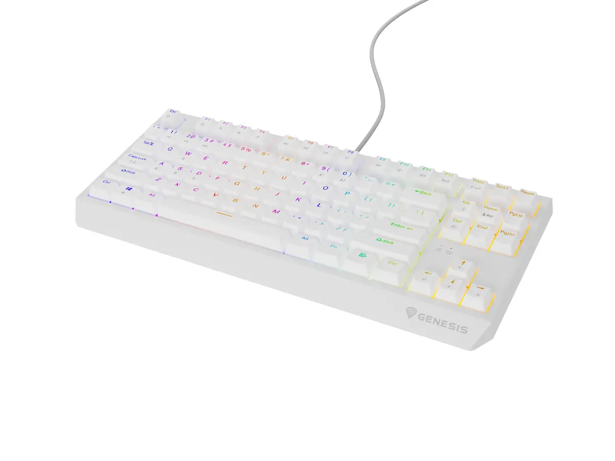 GENESIS Thor 230 TKL White Mehāniskā