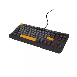 Keyboard GENESIS Thor 230 TKL Gaming USB RF Wireless Bluetooth Black Grey Orange