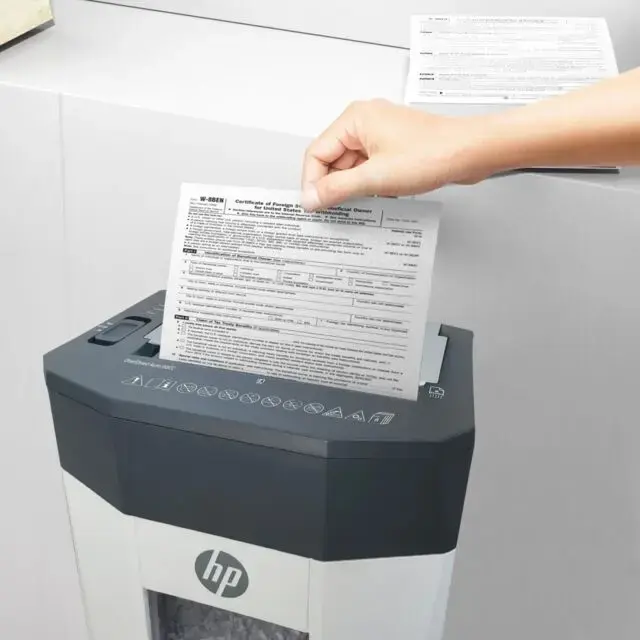 HP OneShred Auto 80CC Paper Shredder Photo 9