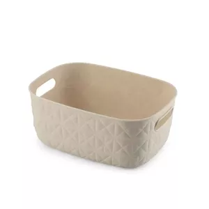 Storage Basket Curver Softex S 4L 26.4×19.4×11.1 cm chalk white