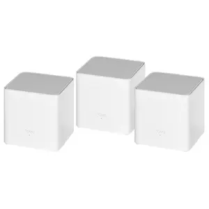 Mesh Wi‑Fi system TENDA EX3-3, 3-pack, Dual-band 2.4/5 GHz, Wi‑Fi 6, up to 1201+300 Mbps, 2 internal antennas, WPA3