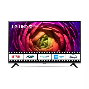 LG 43UR73006LA televizors 109,2 cm (43") 4K Ultra HD Viedtelevizors Wi-Fi Melns