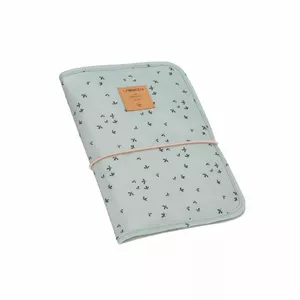 Changing mat Lässig 1106008556 Polyester Black Mint Flat