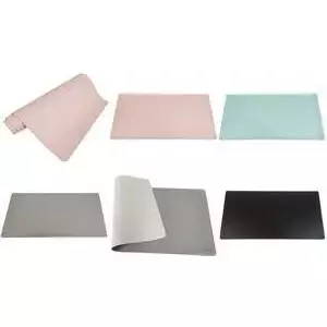 Desk mat Helit H2525133 800×400 mm water-repellent light blue