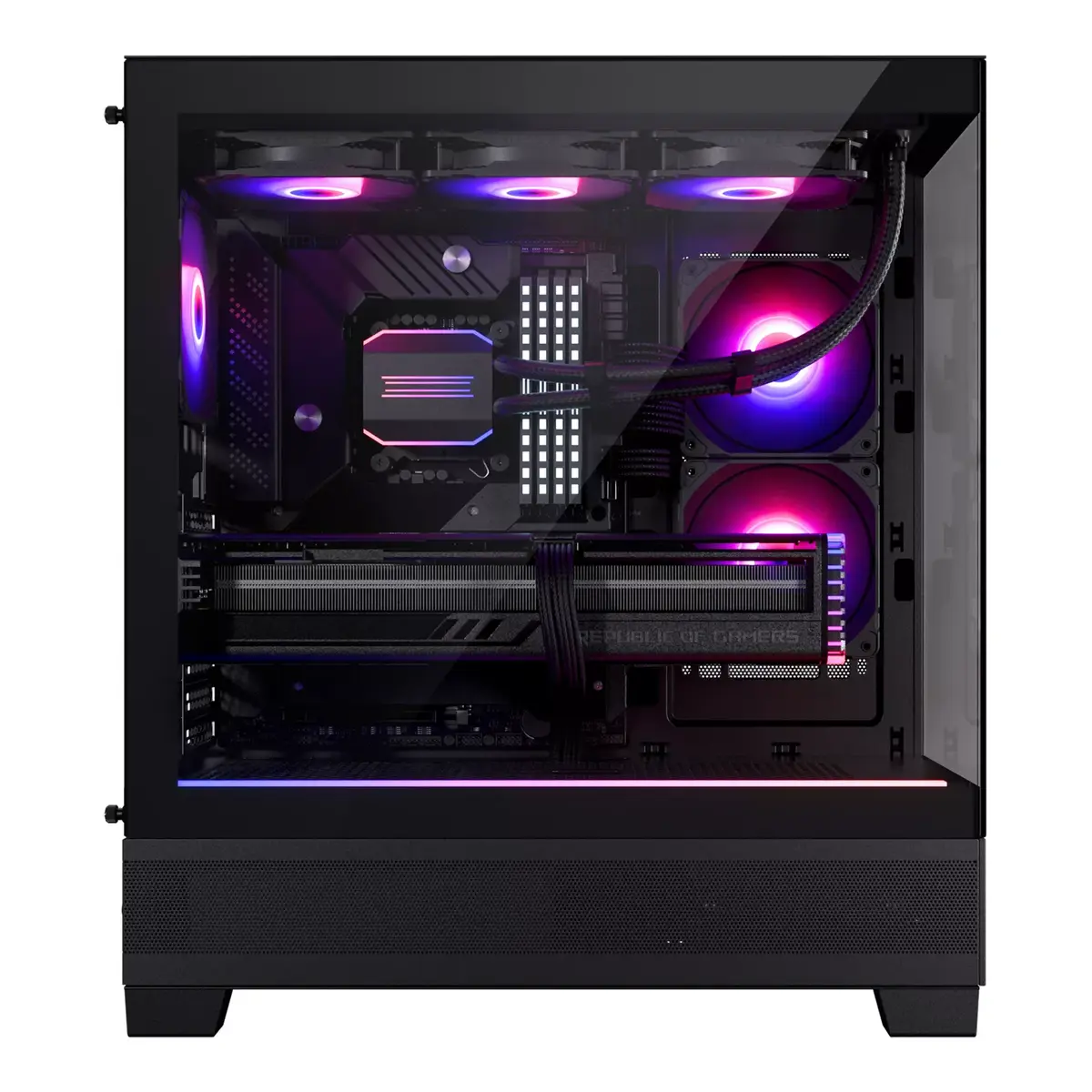 Phanteks XT View Tower Black корпус ПК Photo 4