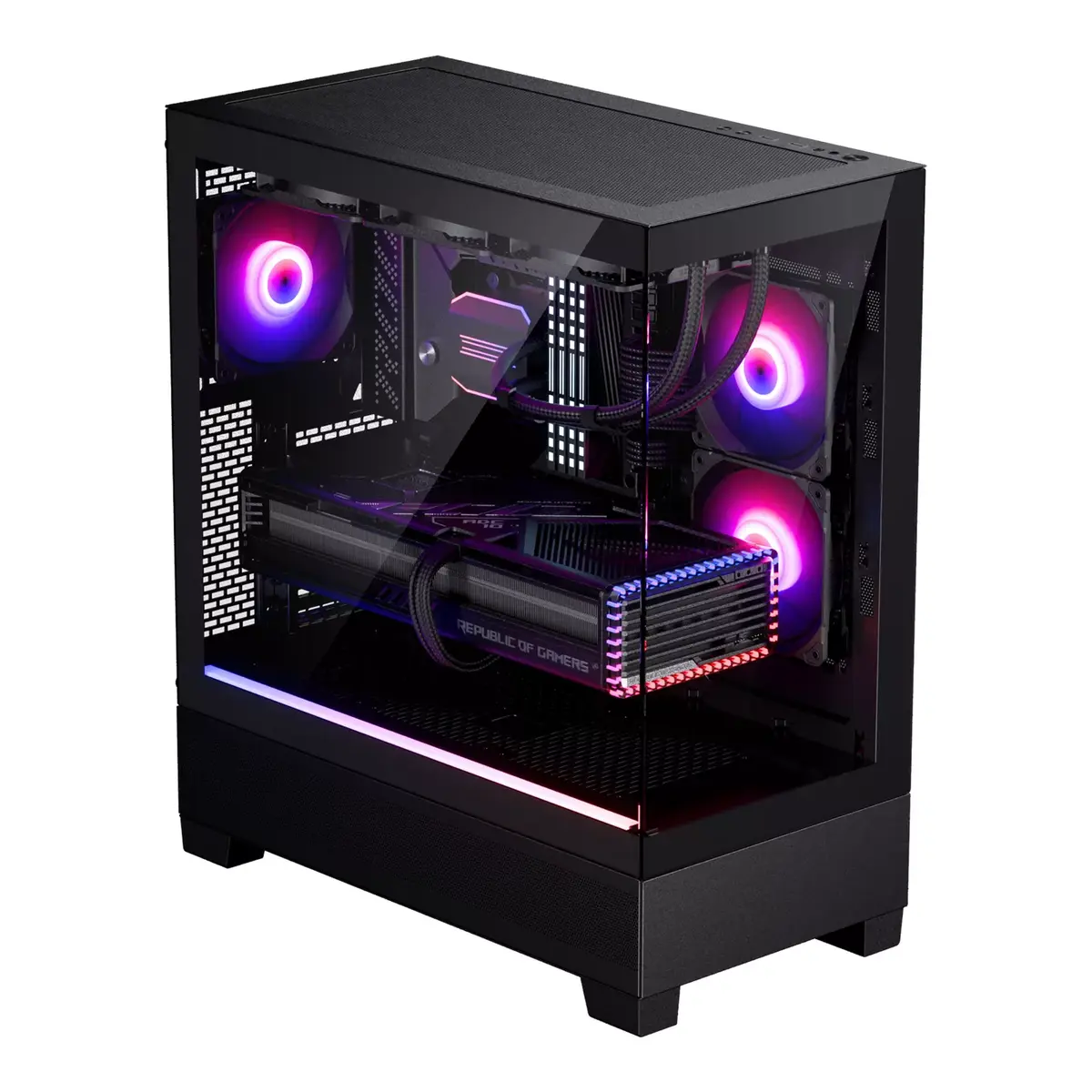 Phanteks XT View Tower Black корпус ПК Photo 10