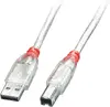 Кабель Lindy 0.2м USB 2.0 Тип A на B Photo 2
