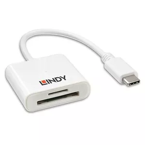 Lindy 43185 кардридер USB 3.2 Gen 1 (3.1 Gen 1) Type-C Белый