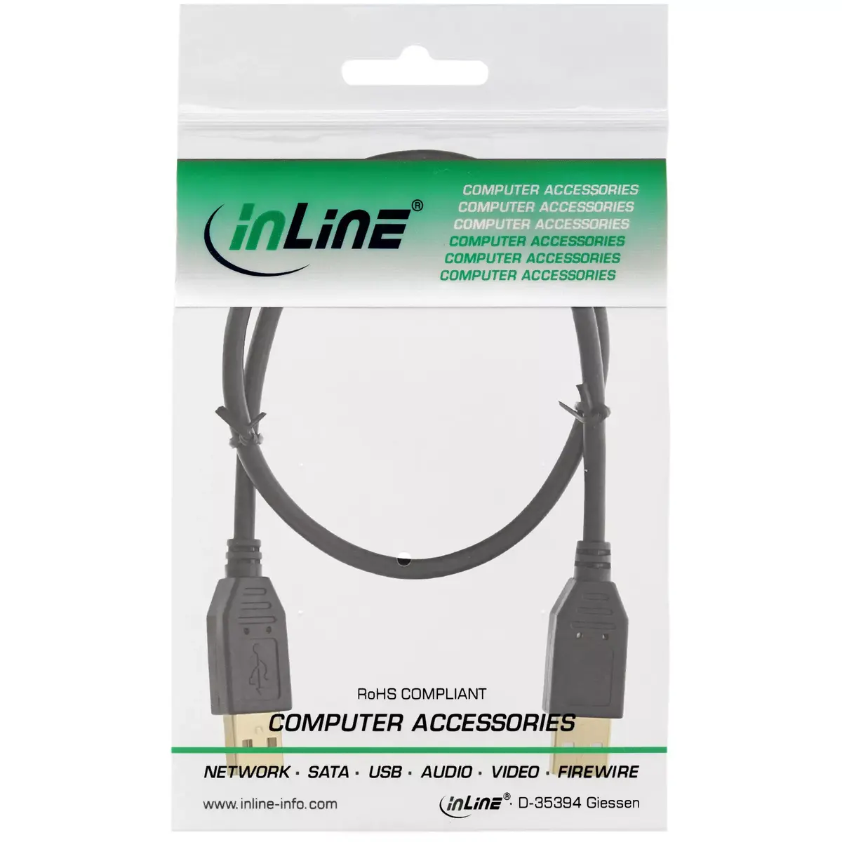 USB 2.0 Cable InLine 34318S Photo 2