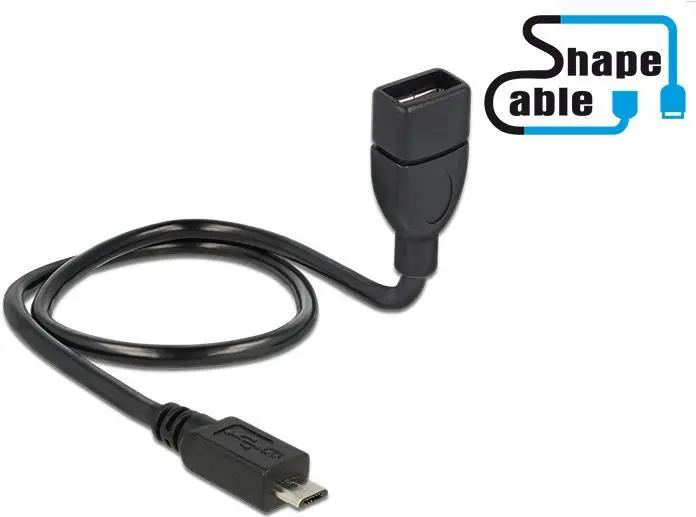 USB kabelis Micro-USB B USB A