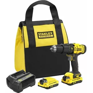 Дрель-шуруповерт Stanley SFMCD711C2S 18 В аккумуляторная батарея 2 x 1,5 Ач