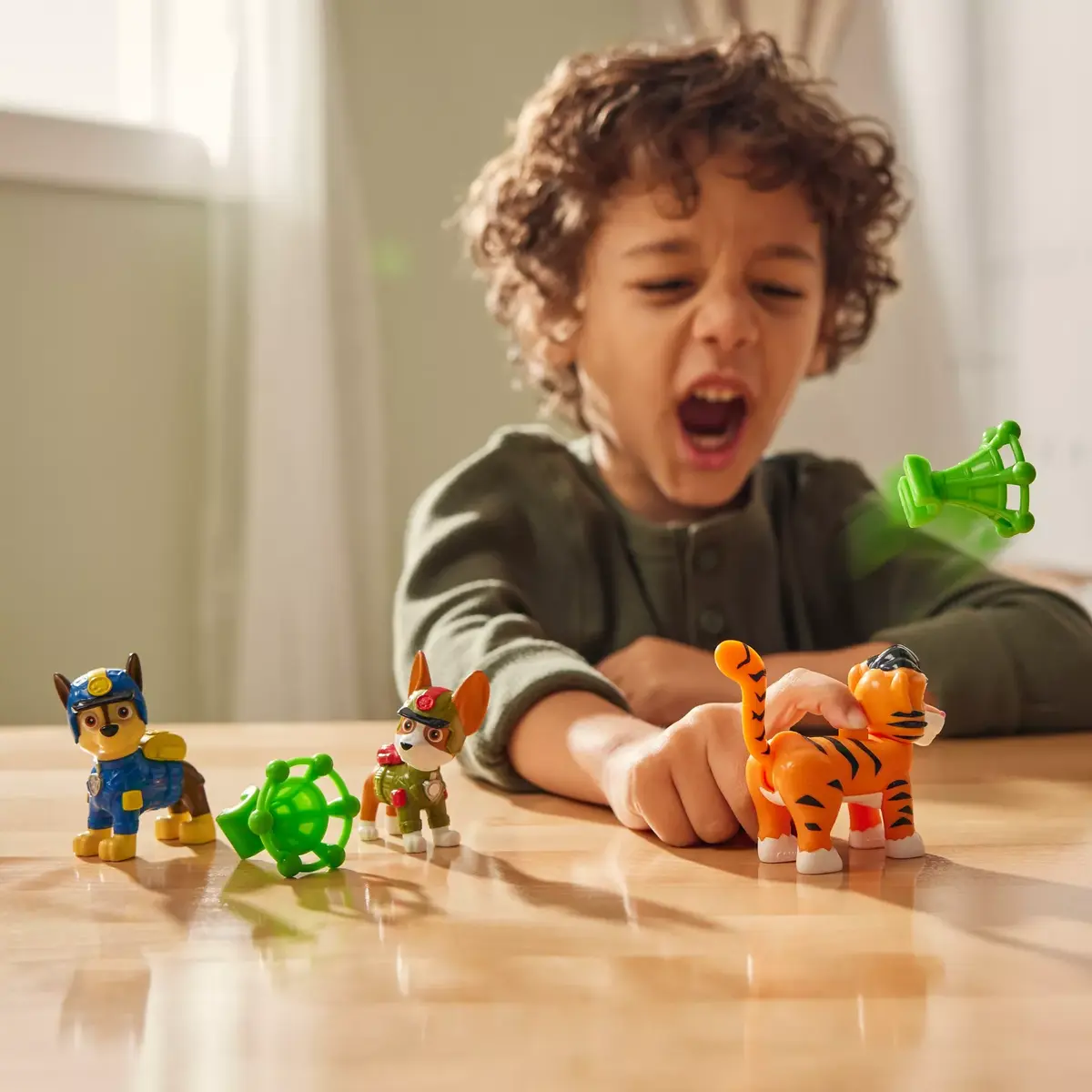 Spinmaster PAW Patrol Jungle Pups — Чейз, Трекер, Тайгер Photo 6