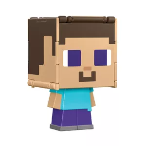 Minecraft FLIPPIN' FIGS Steve + Steve in Iron Armor