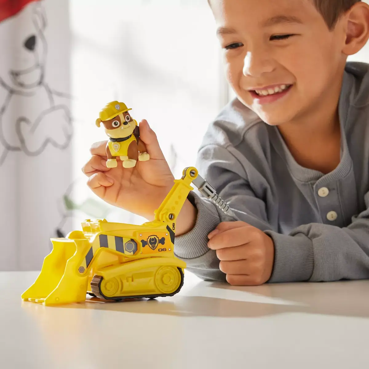 Spinmaster PAW Patrol Rubble’s Bulldozer toy Photo 2