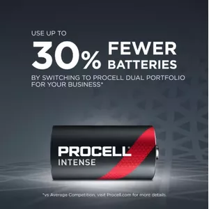 Procell D Battery 1.5V — Alkaline High-Drain (single cell)