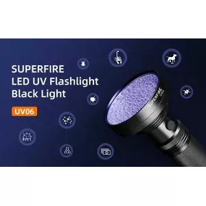 UV flashlight UV06 395 nm — portable inspection light, 395NM wavelength, pocket size