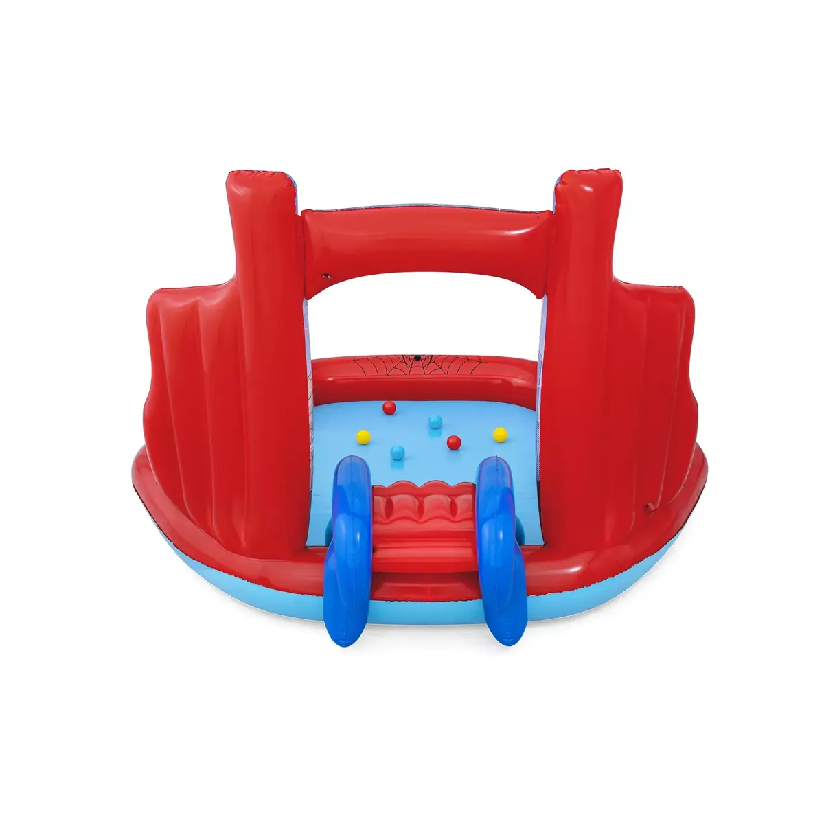Bestway Spider-Man Uzpūšamais rotaļu centrs 2,11×2,06×1,27 m Photo 13